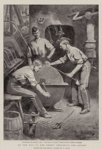 Op Weg naar het Front, voorbereidingen voor Actie door William T. Maud
